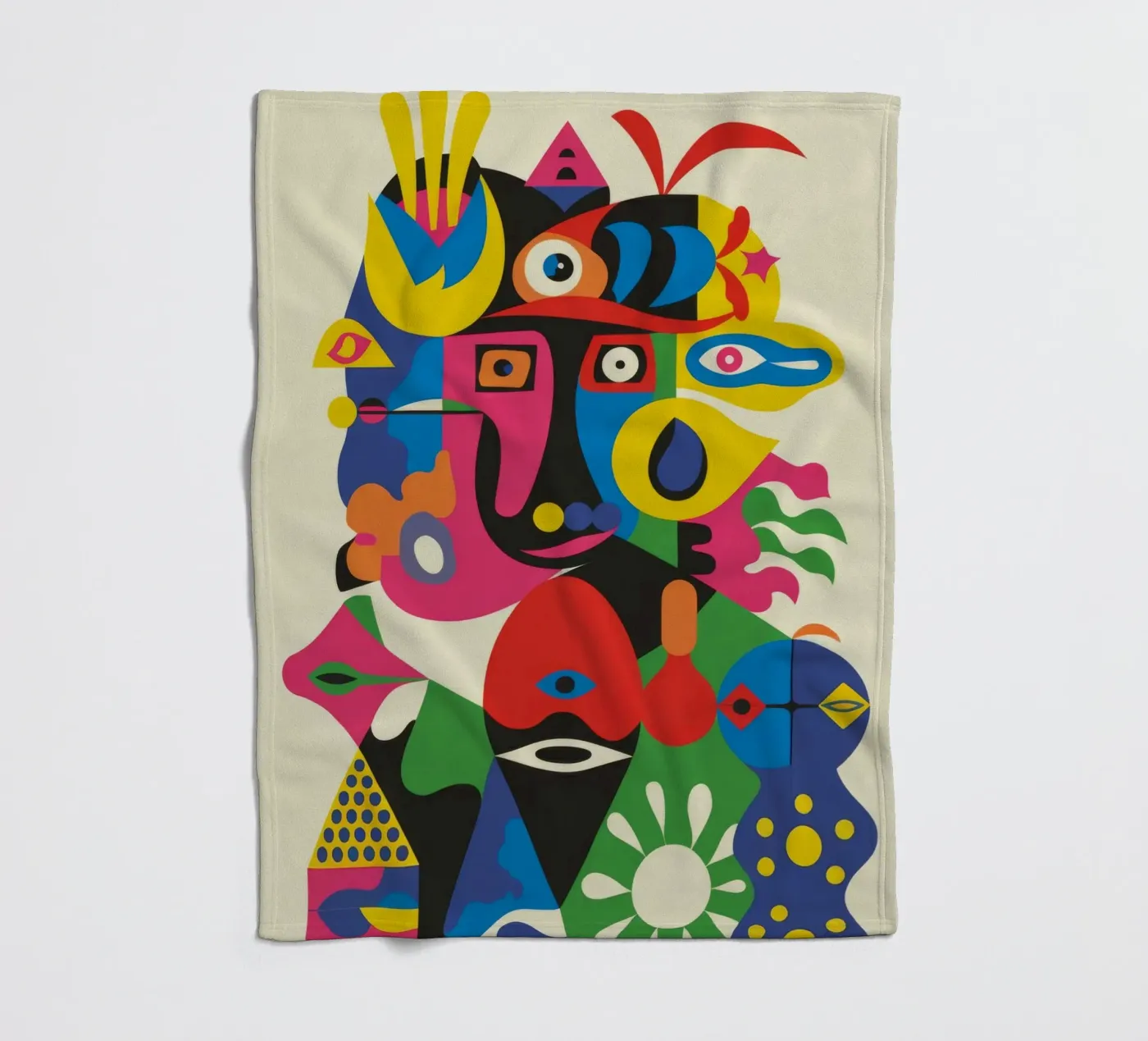 Eclectic Forms coperta in pile da Monarco Virtuoso