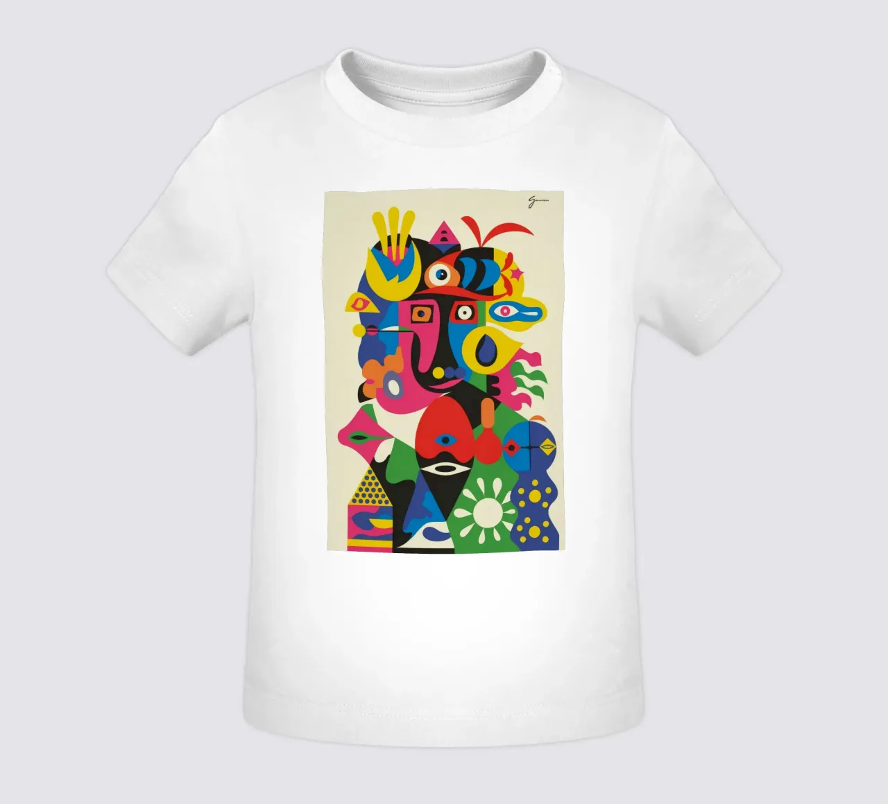 Formas eclécticas camiseta de bebé de Monarco Virtuoso