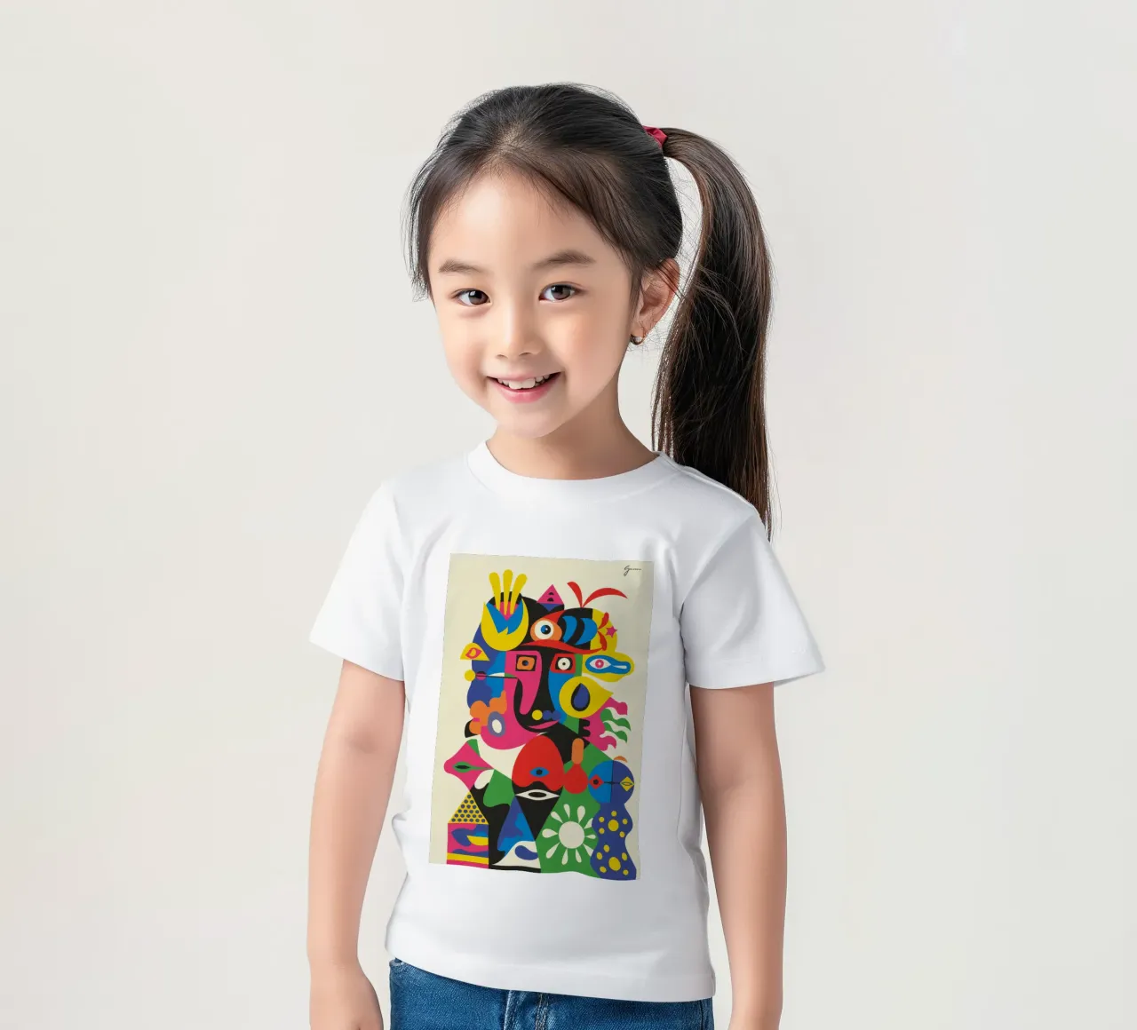 Forme eclettiche t-shirt bambini da Monarco Virtuoso