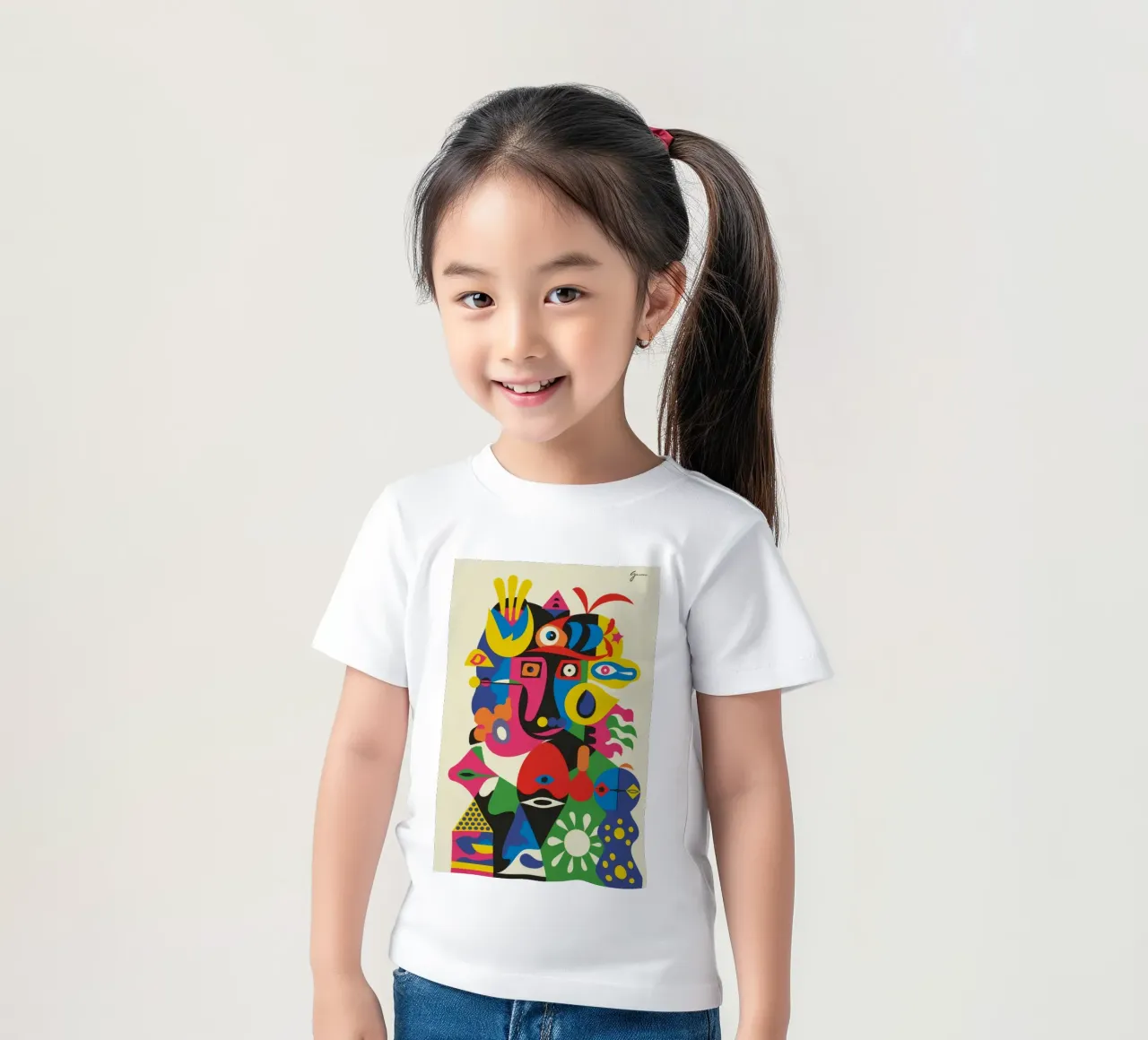 Forme eclettiche t-shirt bambini da Monarco Virtuoso