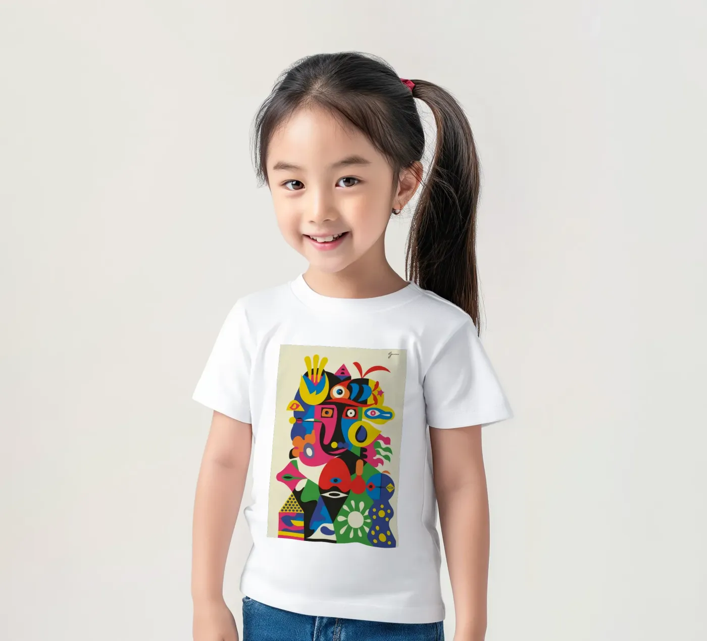 Forme eclettiche t-shirt bambini da Monarco Virtuoso