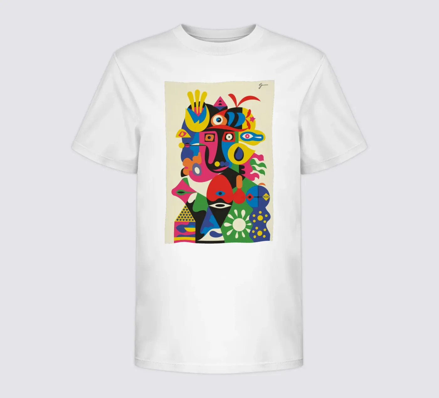 Forme eclettiche t-shirt bambini da Monarco Virtuoso