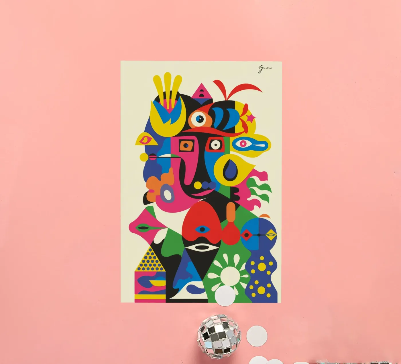 Eclectic Forms sticker by Monarco Virtuoso