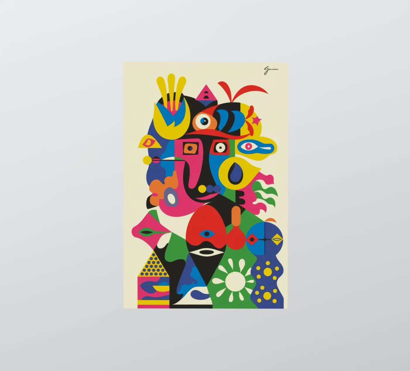 Eclectic Forms sticker by Monarco Virtuoso