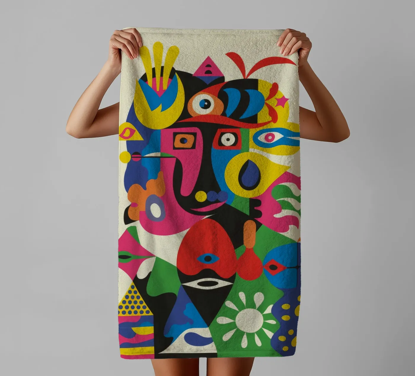 Eclectic Forms badhanddoek van Monarco Virtuoso