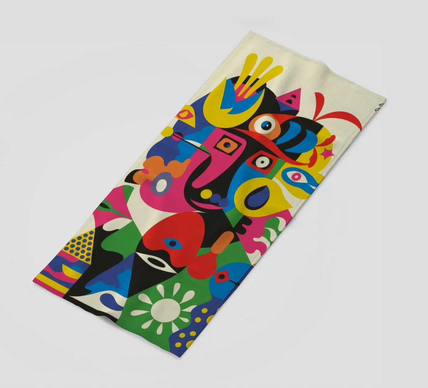 Eclectic Forms strandhanddoek van Monarco Virtuoso