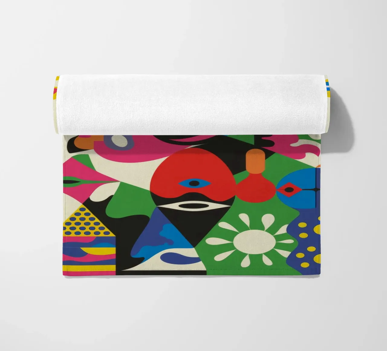 Forme eclettiche telo mare da Monarco Virtuoso