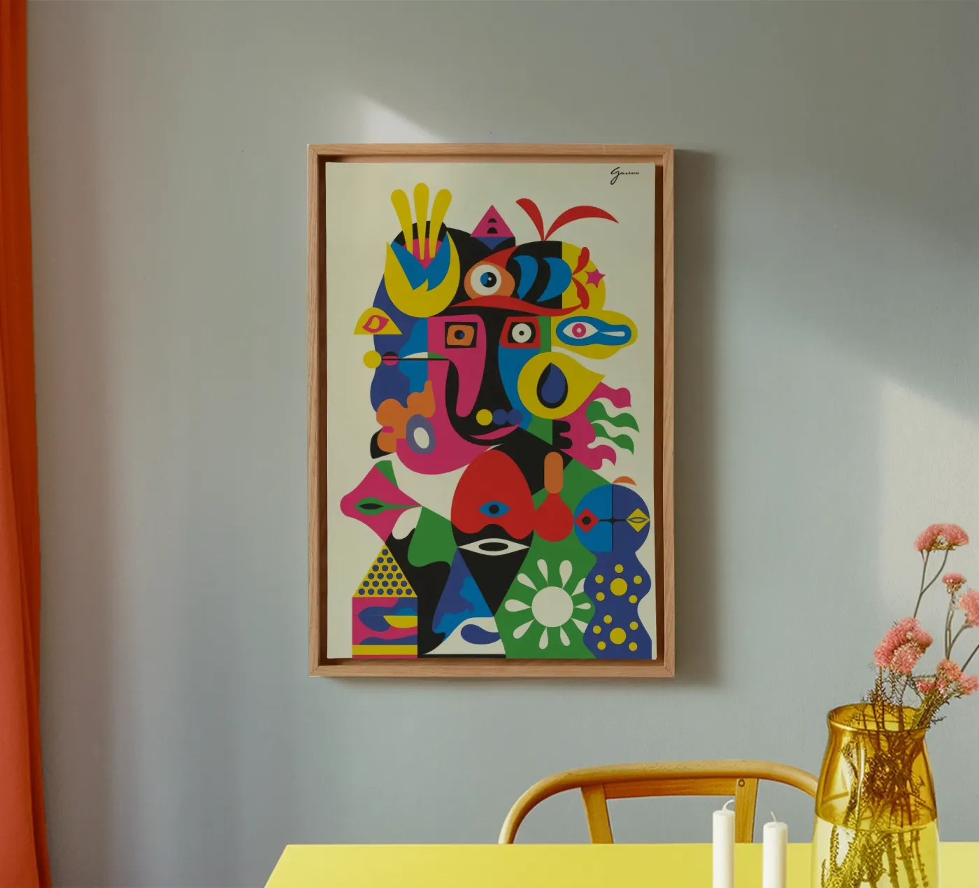 Eclectic Forms canvas van Monarco Virtuoso