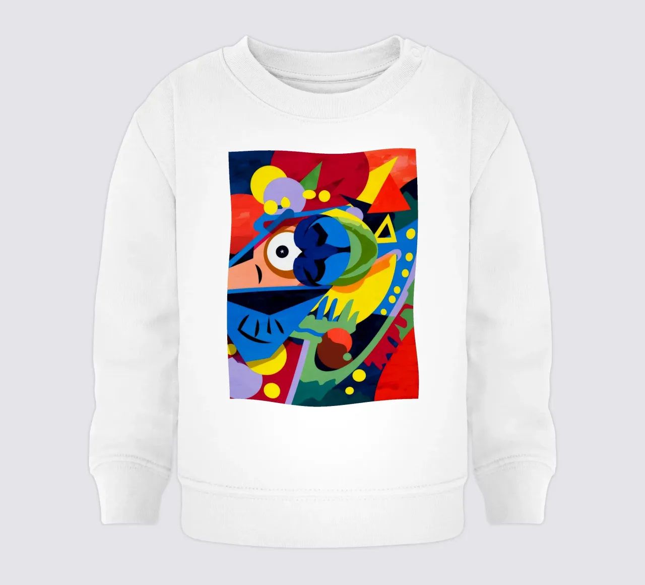 Abstract Harmony baby sweatshirt by Monarco Virtuoso