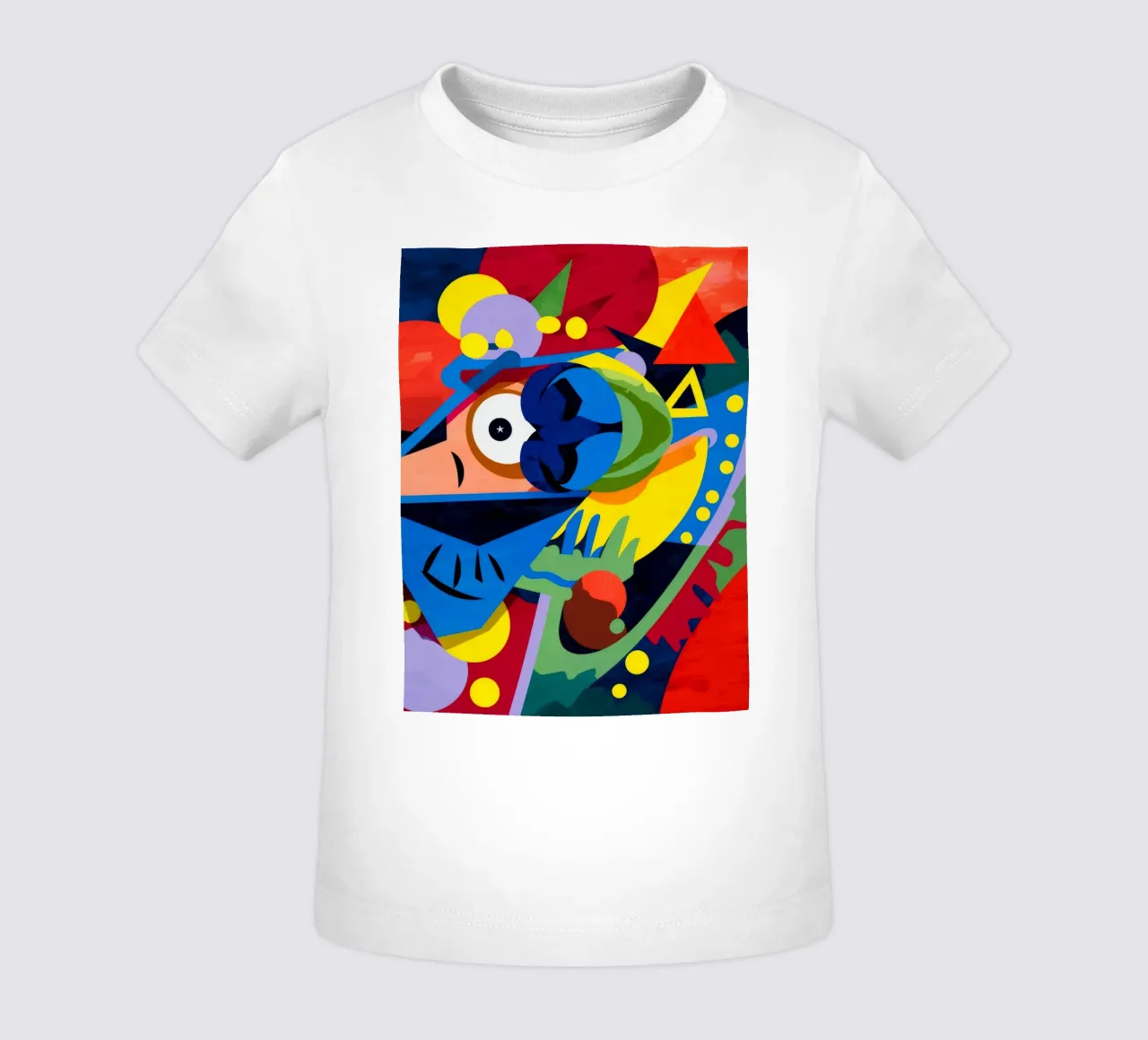 Abstract Harmony baby t-shirt by Monarco Virtuoso