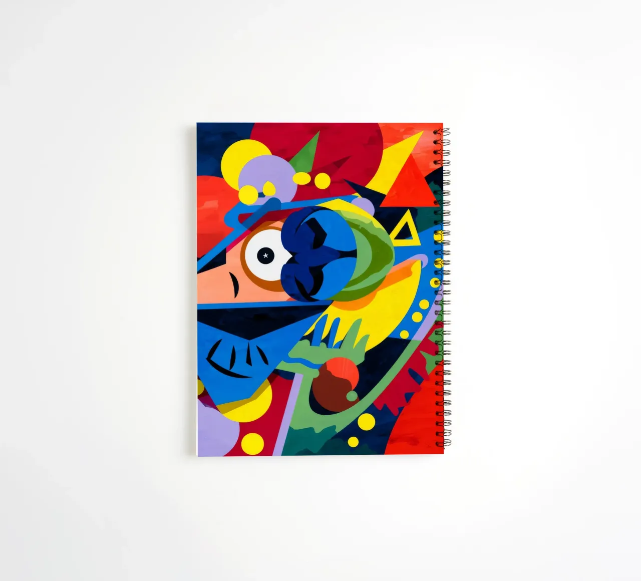 Abstract Harmony spiral notebook by Monarco Virtuoso
