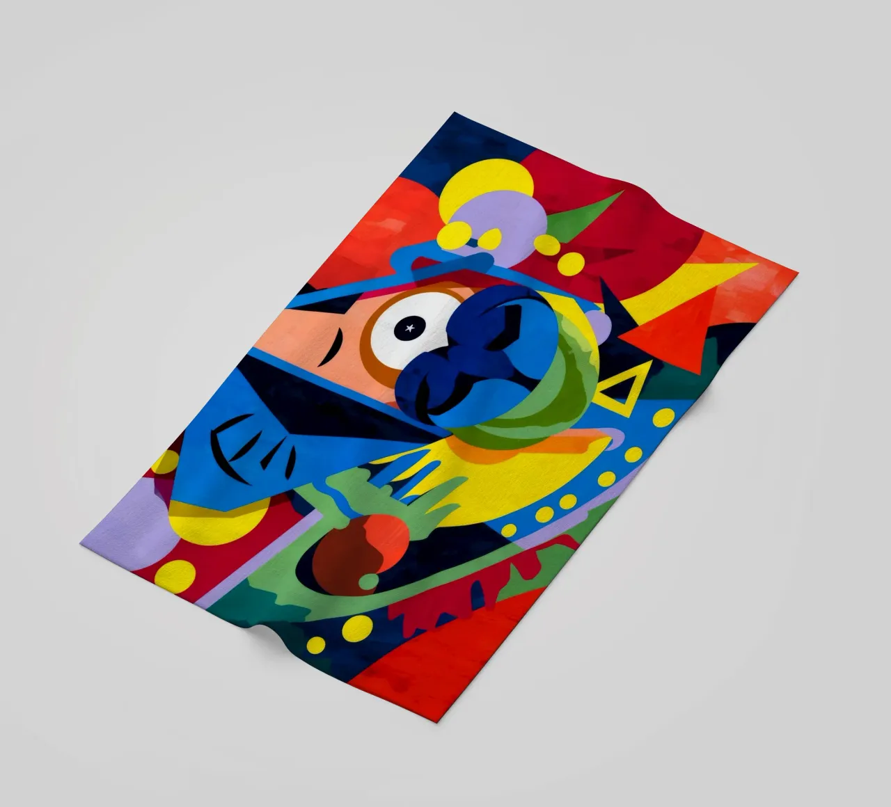 Abstract Harmony beach towel by Monarco Virtuoso