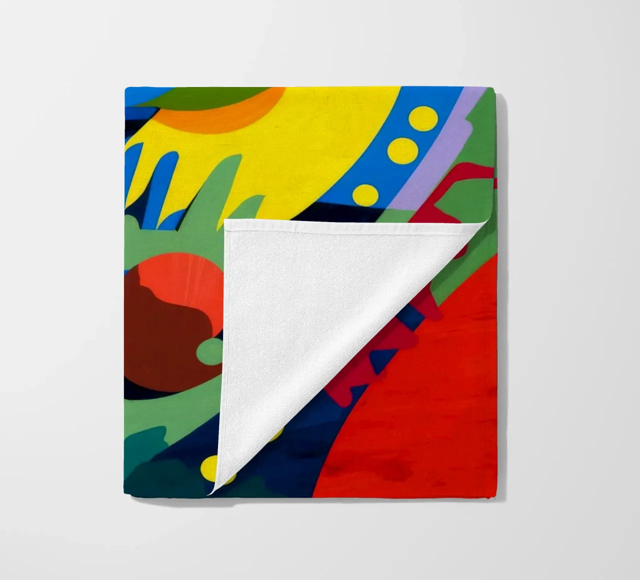 Abstract Harmony beach towel by Monarco Virtuoso