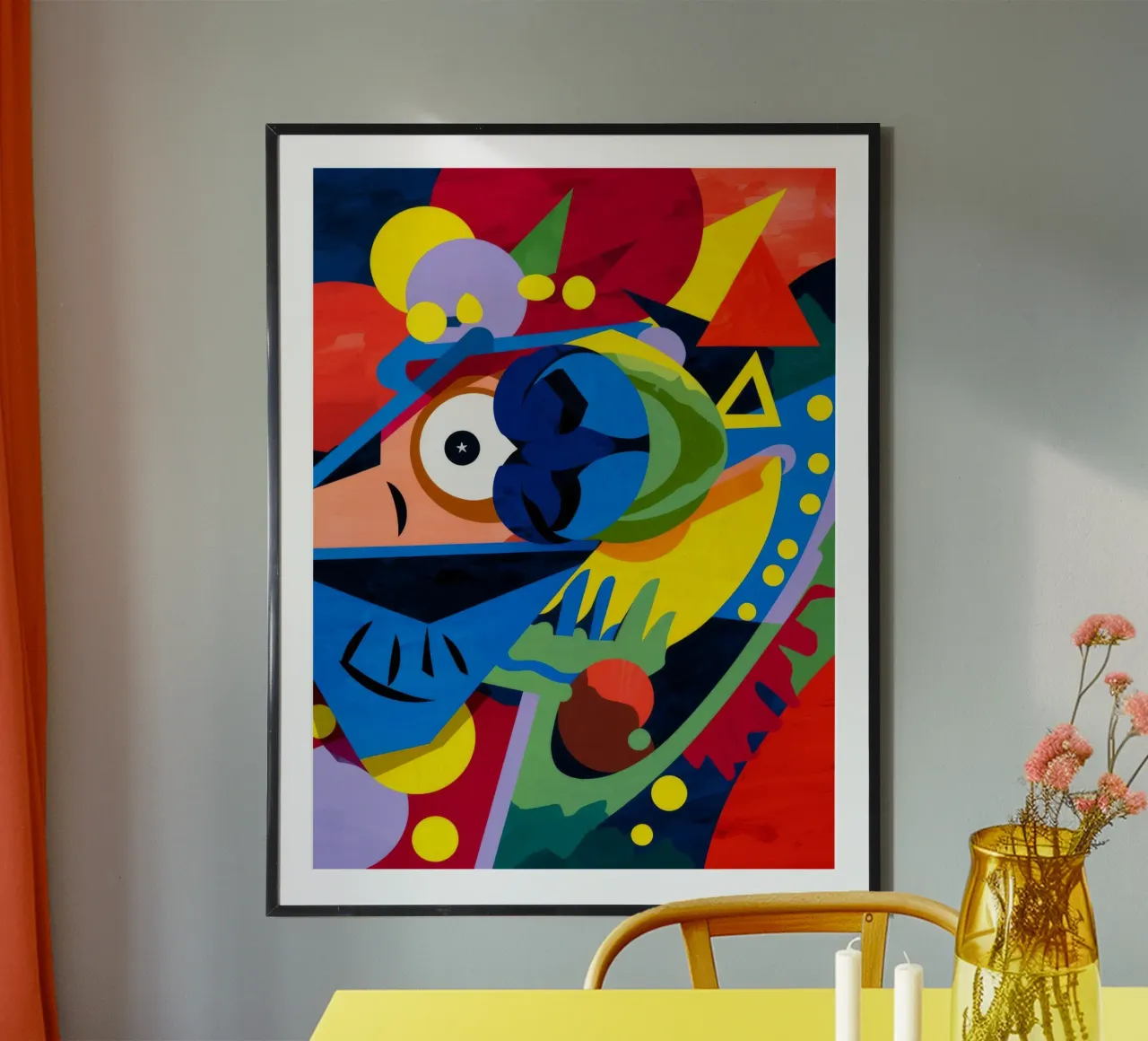 Abstract Harmony poster by Monarco Virtuoso