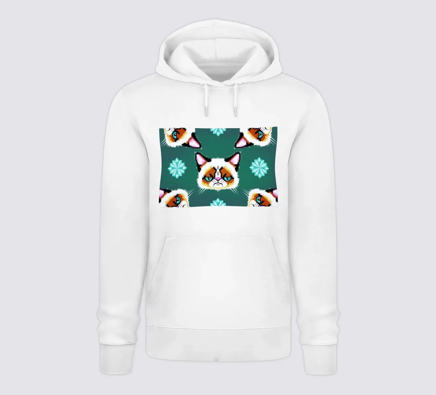 Grumpy Cat felpa con cappuccio da Chobopop