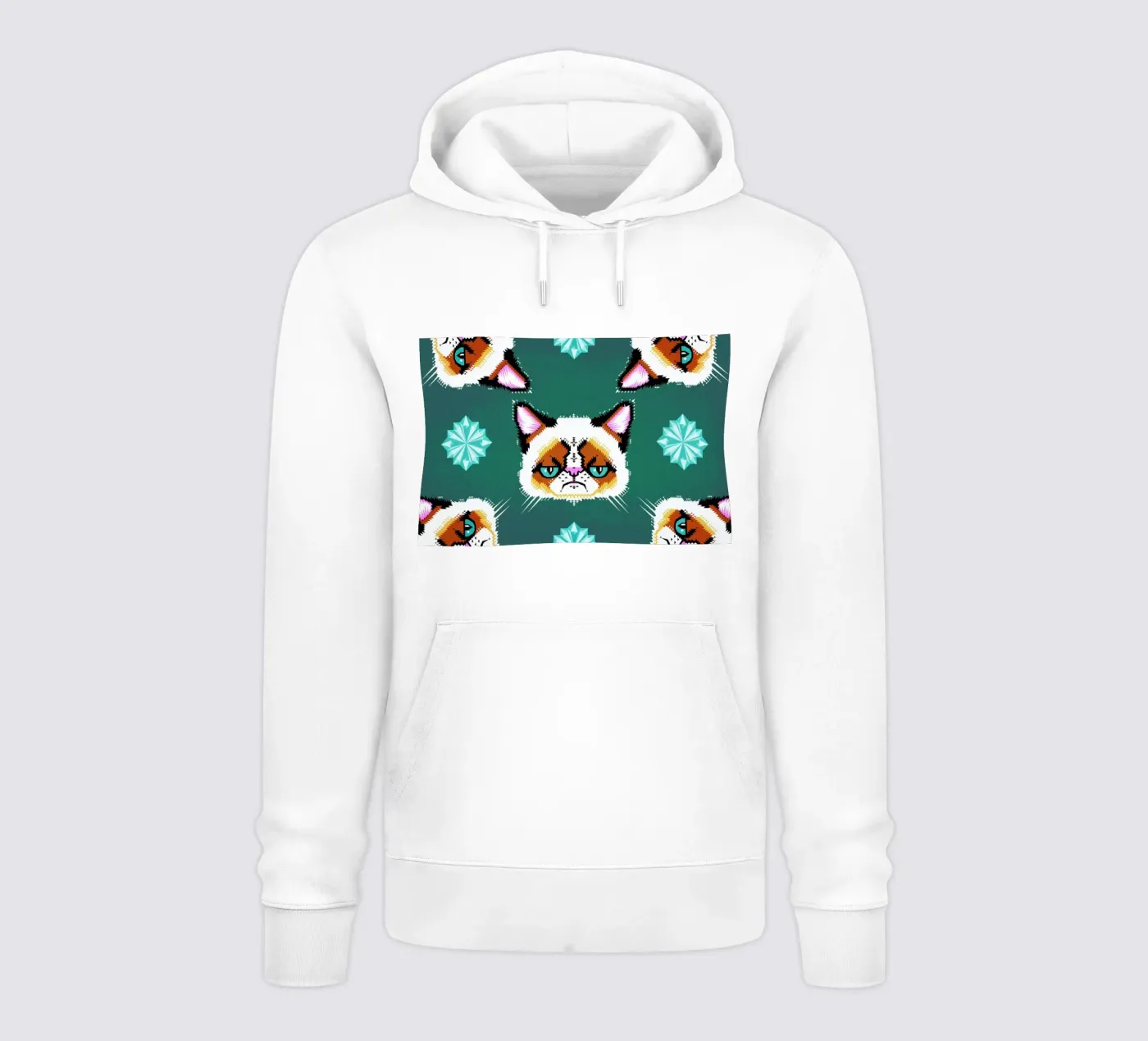 Grumpy Cat felpa con cappuccio da Chobopop