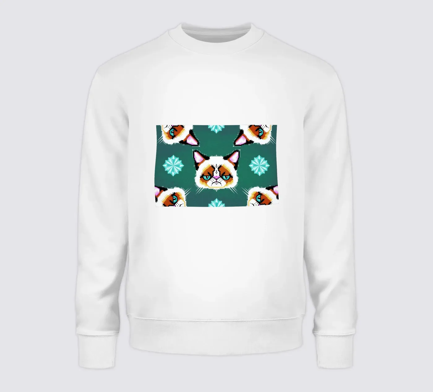 Grumpy Cat sweatshirt by Chobopop