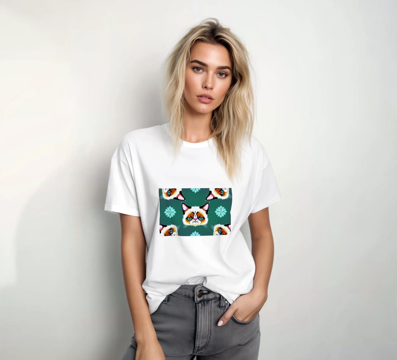Grumpy Cat t-shirt da Chobopop