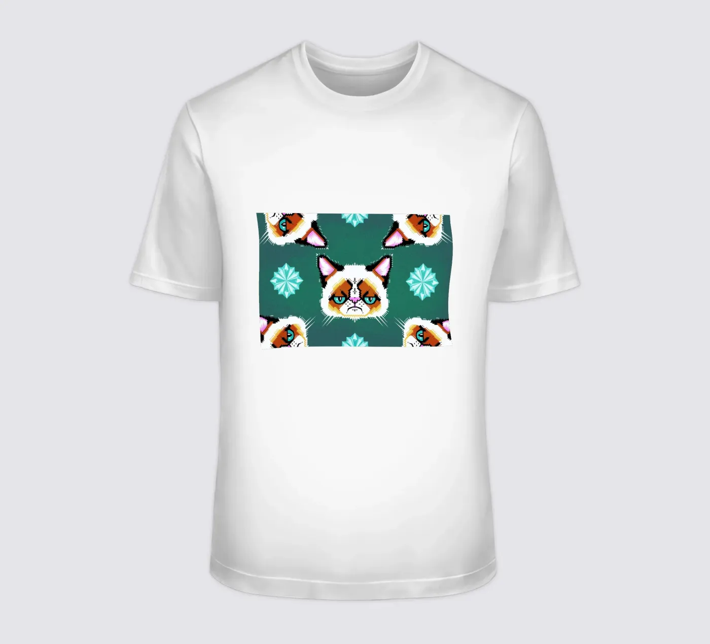 Grumpy Cat t-shirt van Chobopop