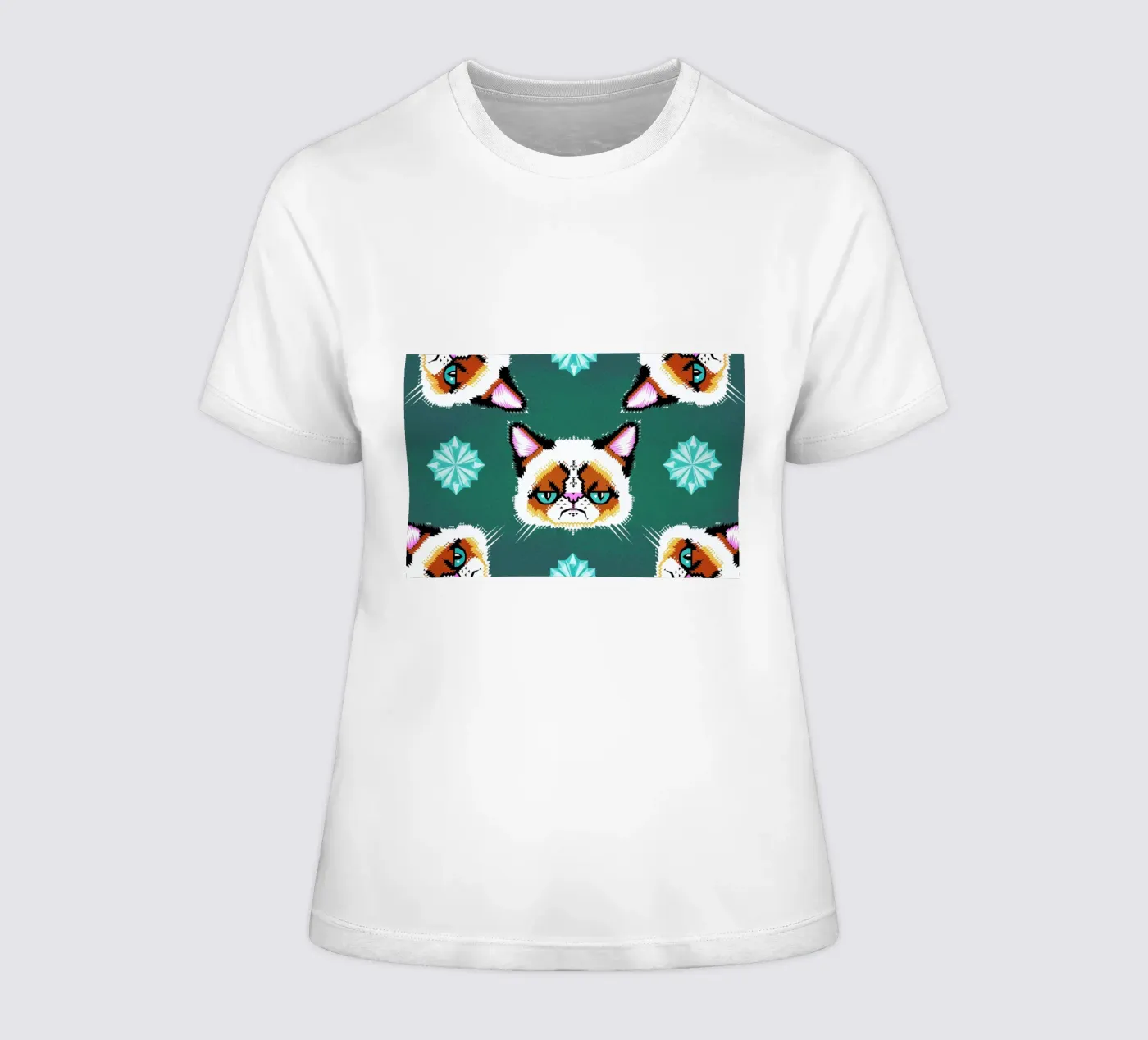 Grumpy Cat t-shirt da donna da Chobopop