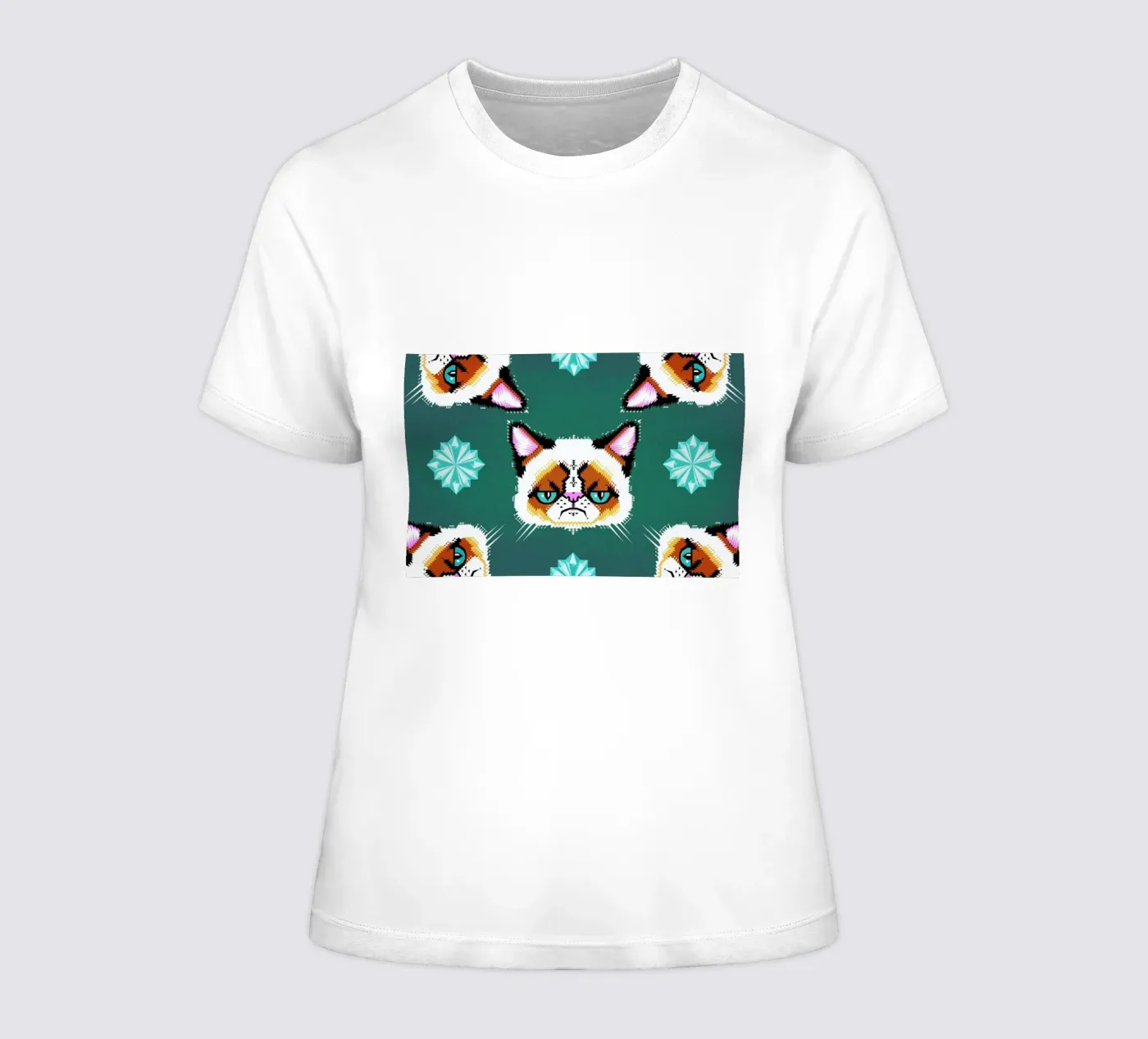 Grumpy Cat t-shirt da donna da Chobopop