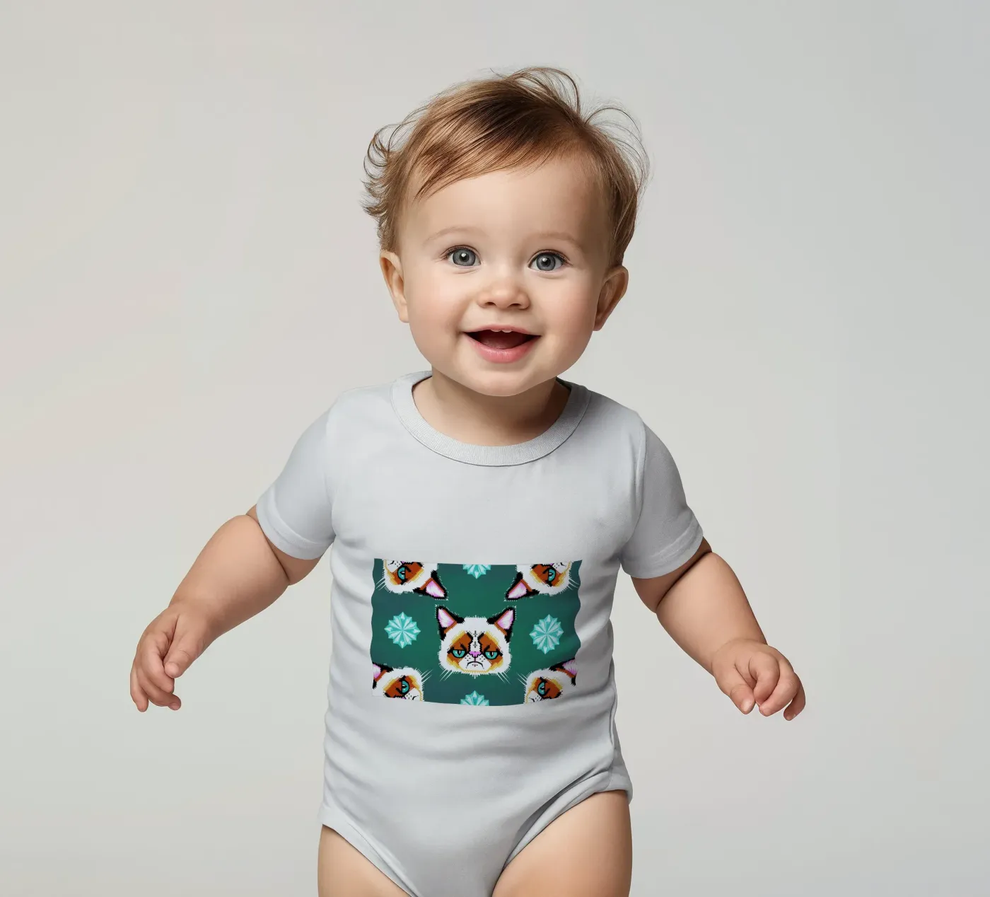 Grumpy Cat body bébé de Chobopop