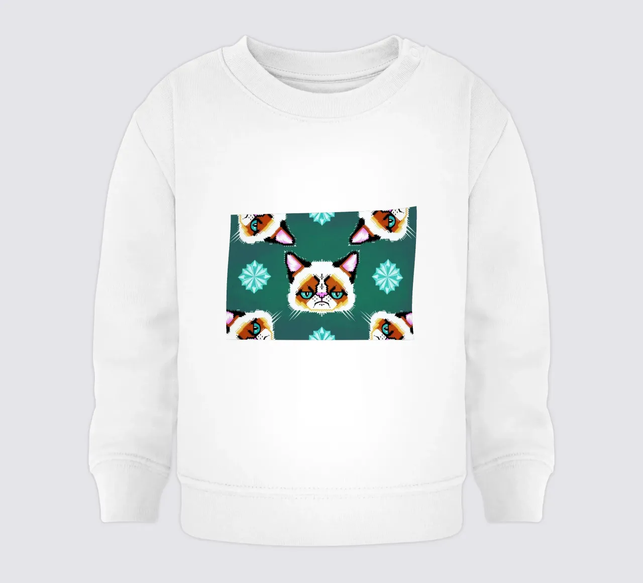 Grumpy Cat sudadera de bebé de Chobopop