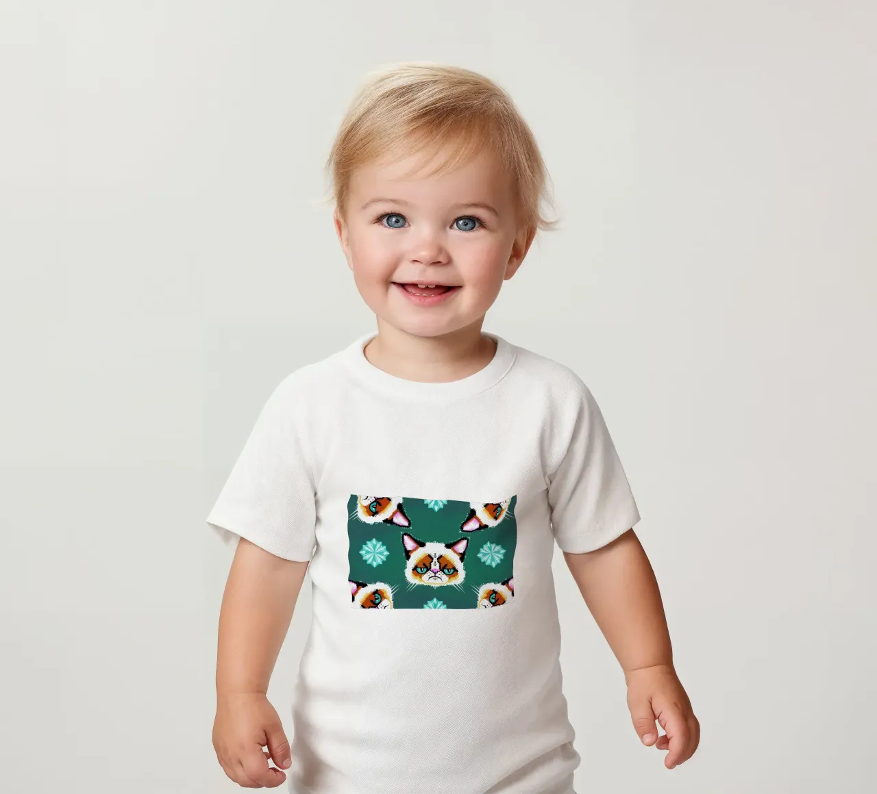 Grumpy Cat maglietta neonato da Chobopop