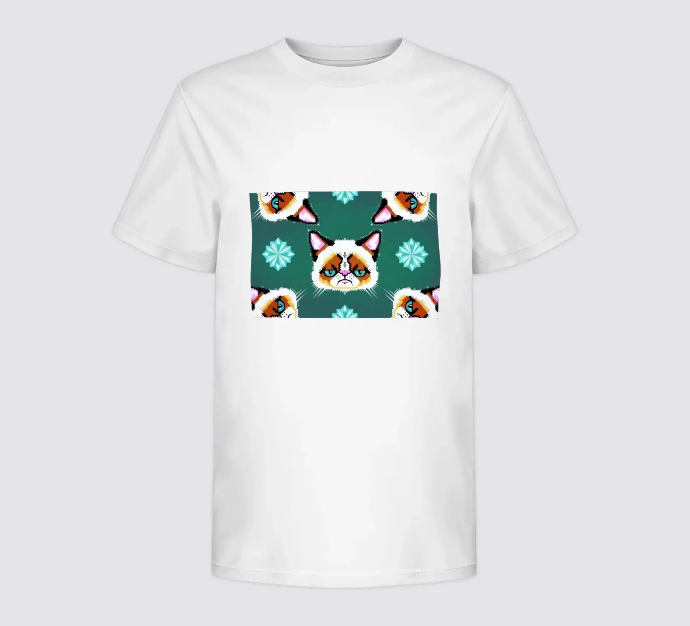 Grumpy Cat kinder t-shirt van Chobopop