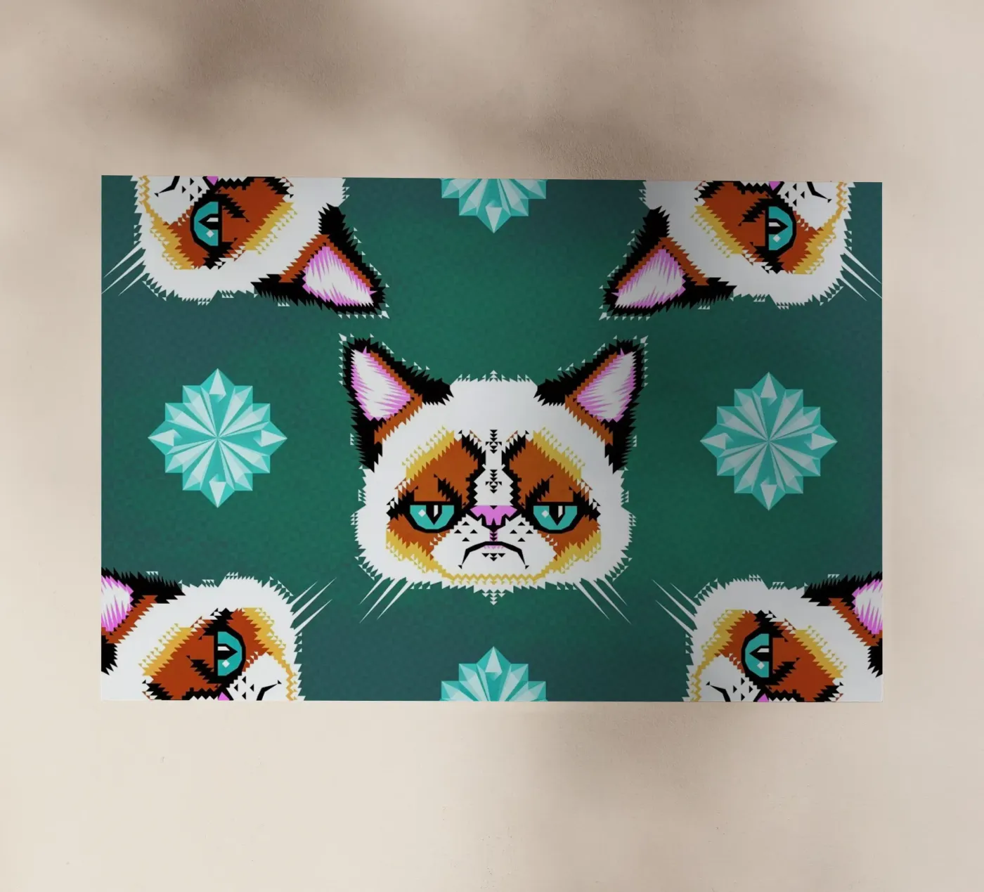 Grumpy Cat pellicola backlit da Chobopop