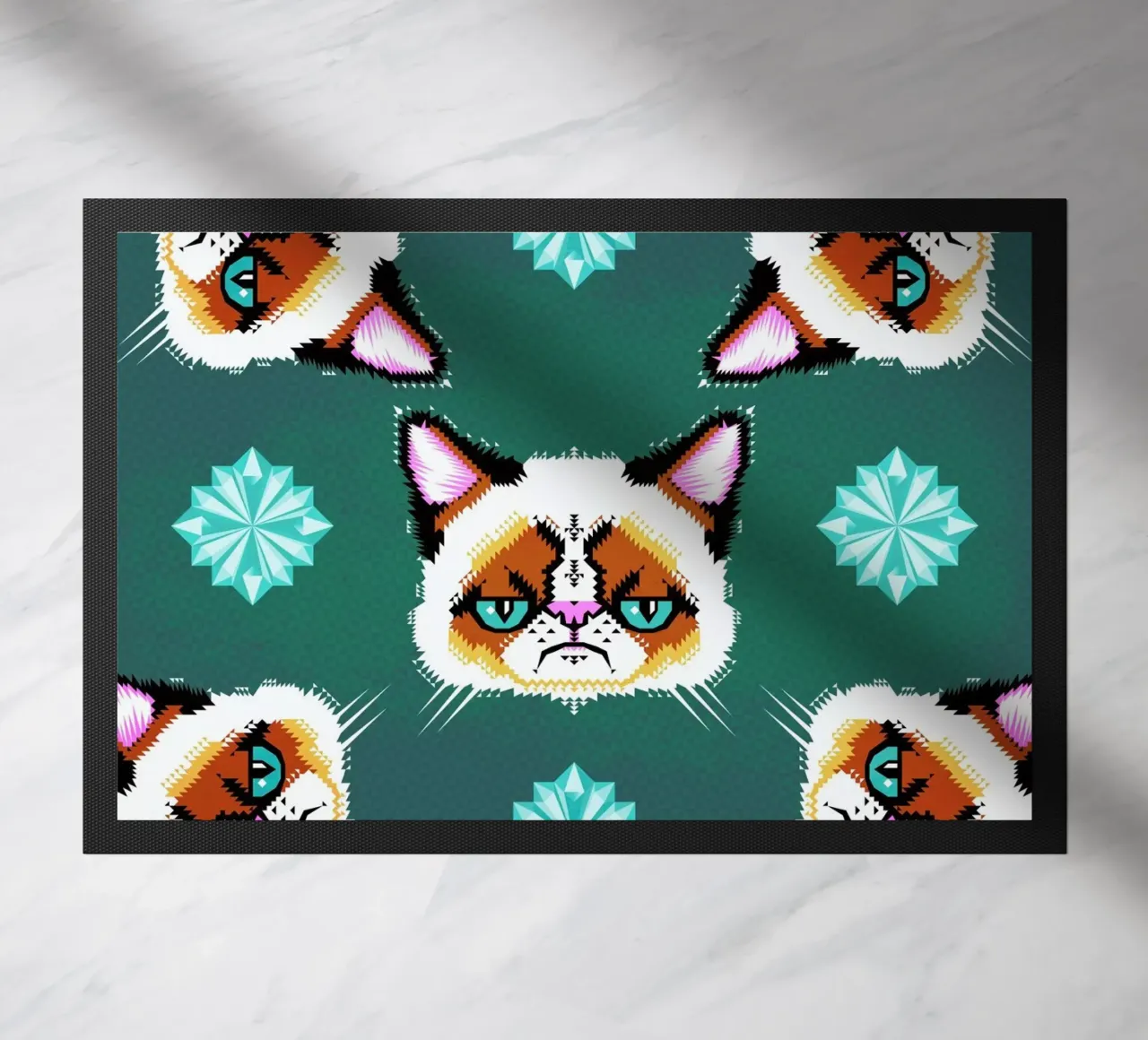 Grumpy Cat paillasson de Chobopop