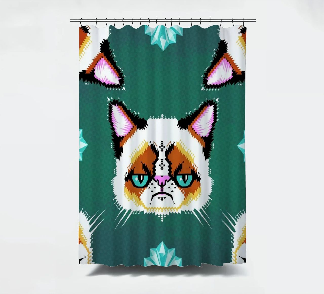 Grumpy Cat tenda da doccia da Chobopop