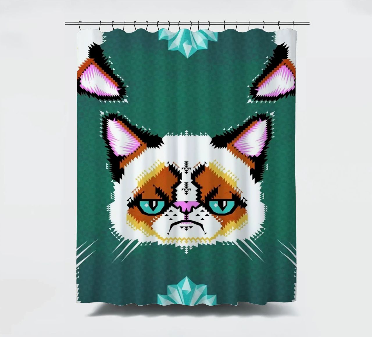 Grumpy Cat tenda da doccia da Chobopop