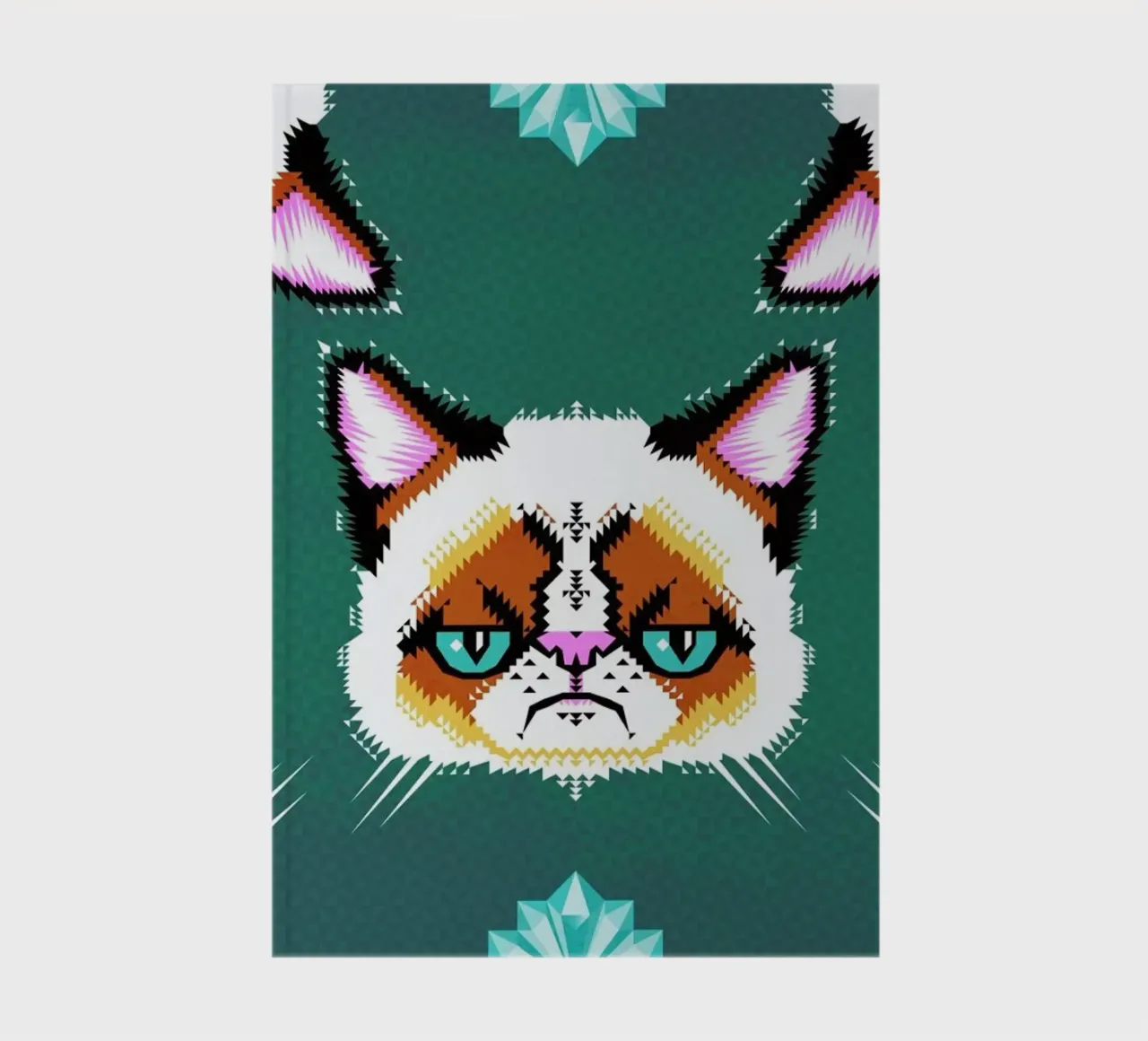 Grumpy Cat notebook by Chobopop