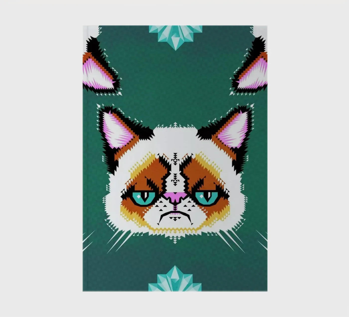 Grumpy Cat carnet de notes de Chobopop