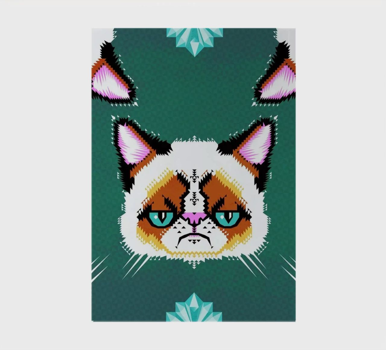 Grumpy Cat notebook by Chobopop
