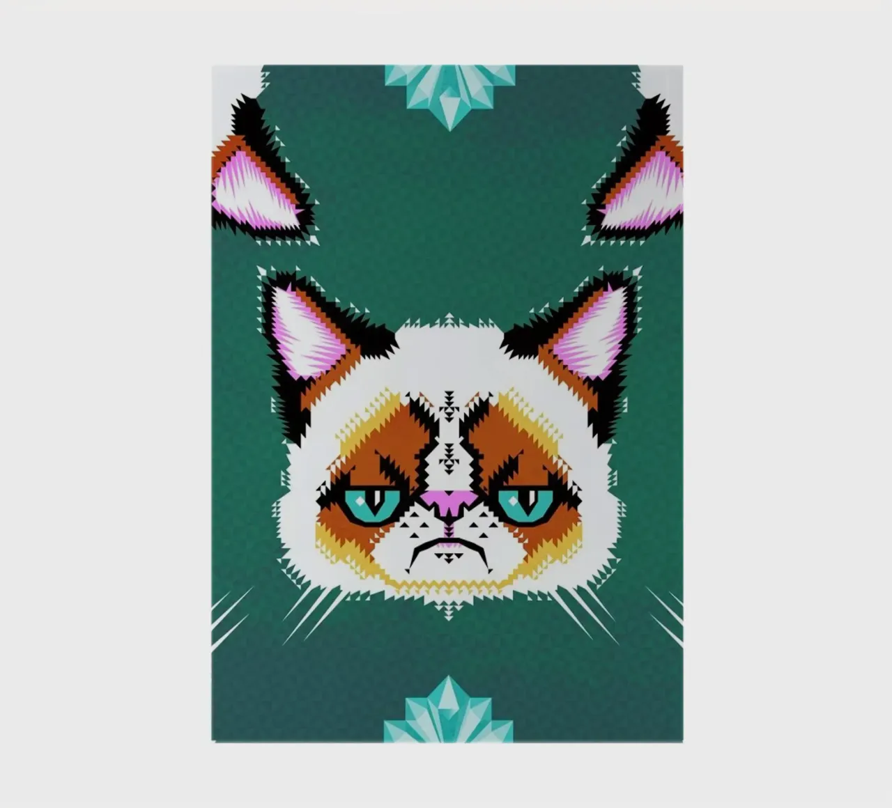 Grumpy Cat notebook by Chobopop