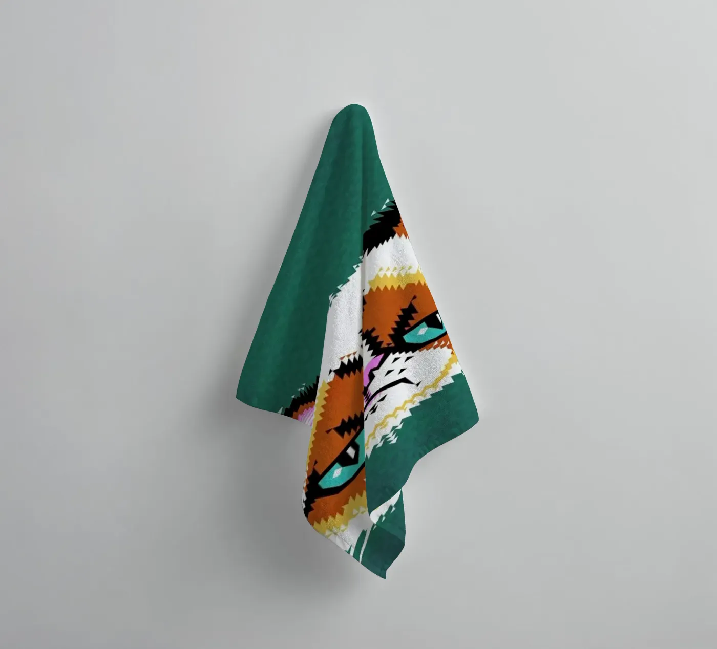 Grumpy Cat badhanddoek van Chobopop