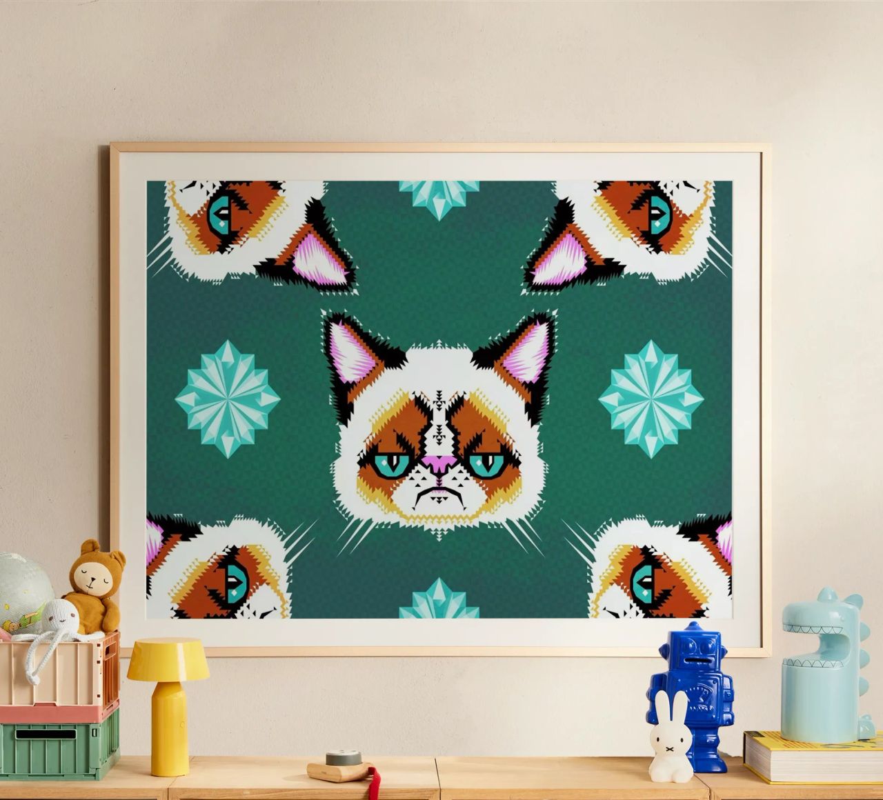 Grumpy Cat carta hahnemühle da Chobopop