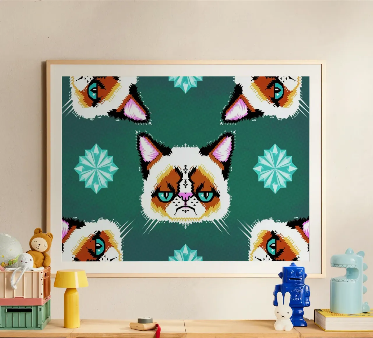 Grumpy Cat carta hahnemühle da Chobopop