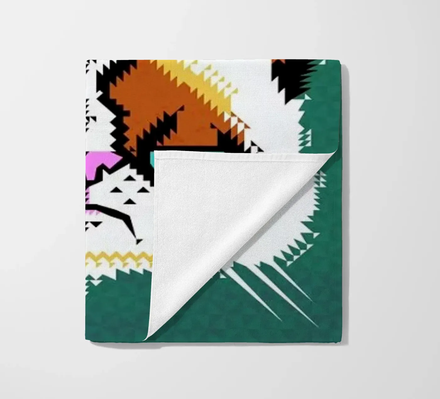 Grumpy Cat strandhanddoek van Chobopop