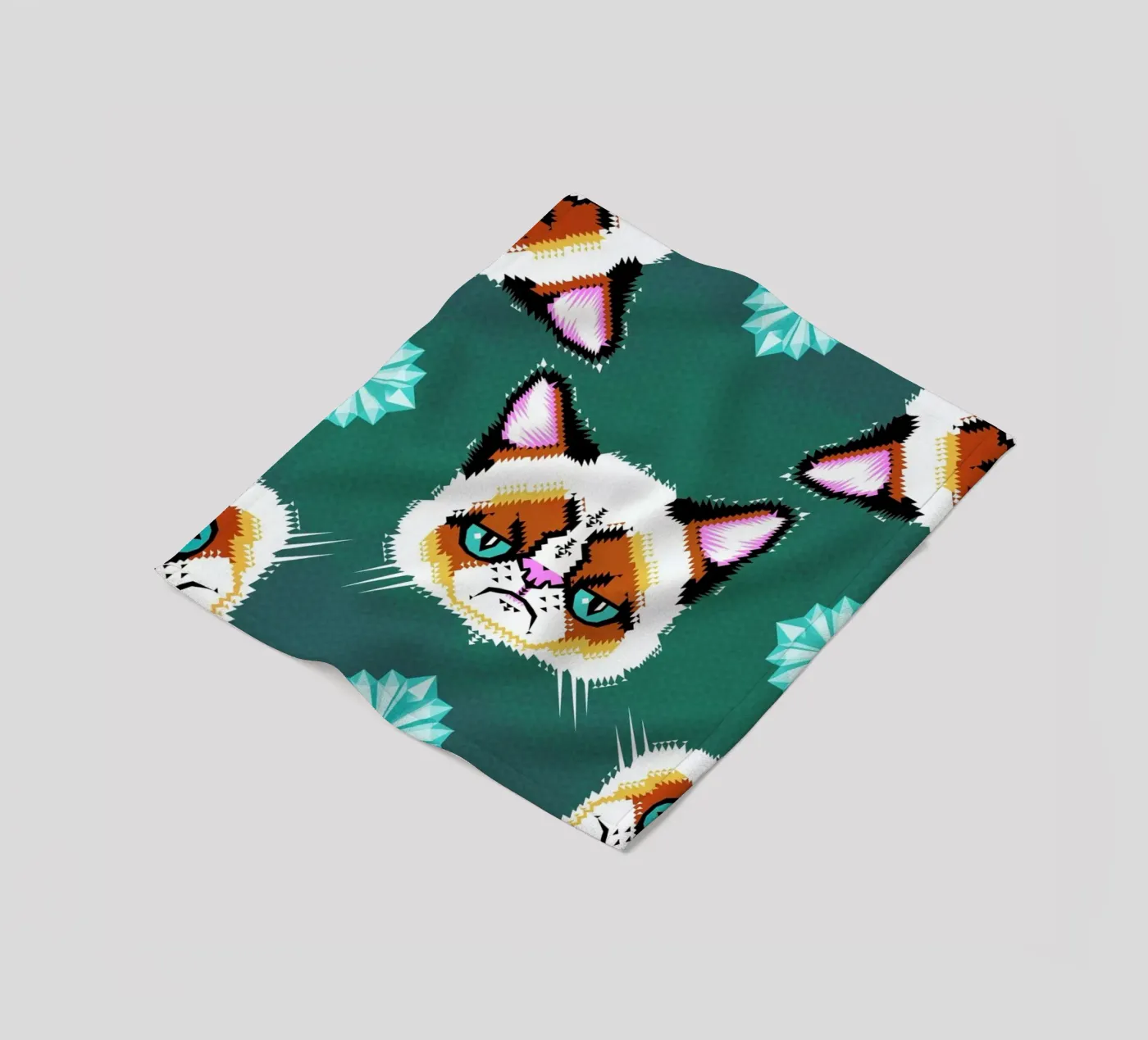 Grumpy Cat Fleecedecke von Chobopop