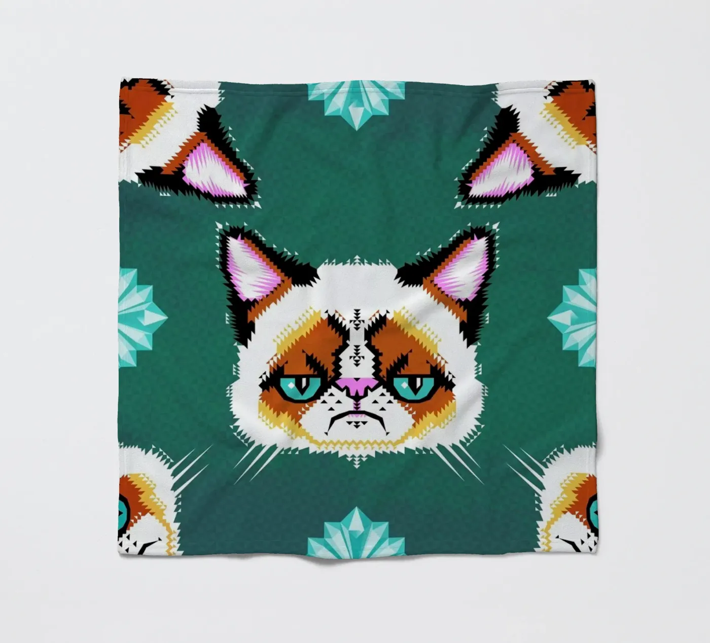 Grumpy Cat fleecedeken van Chobopop