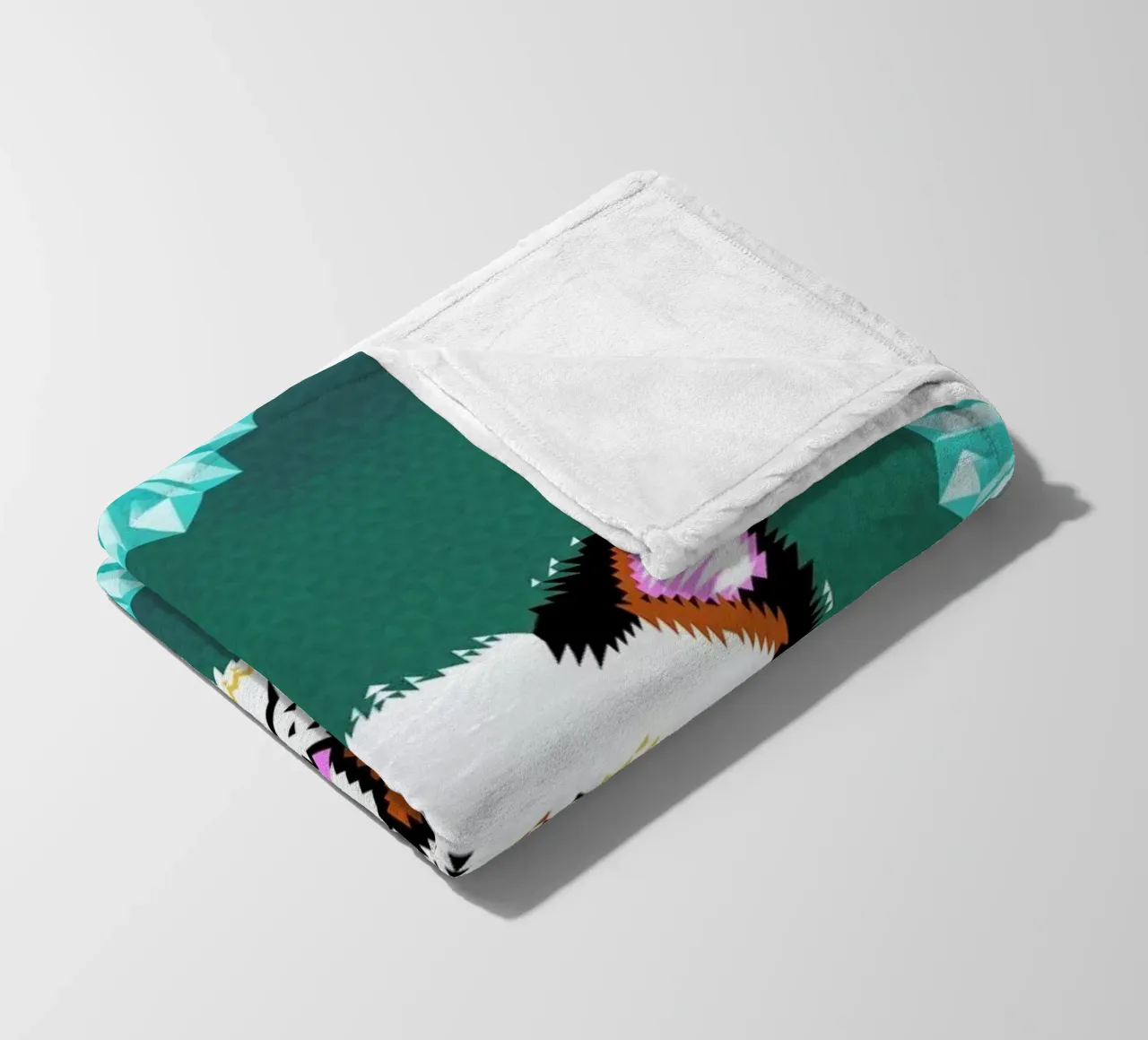 Grumpy Cat fleece blanket by Chobopop