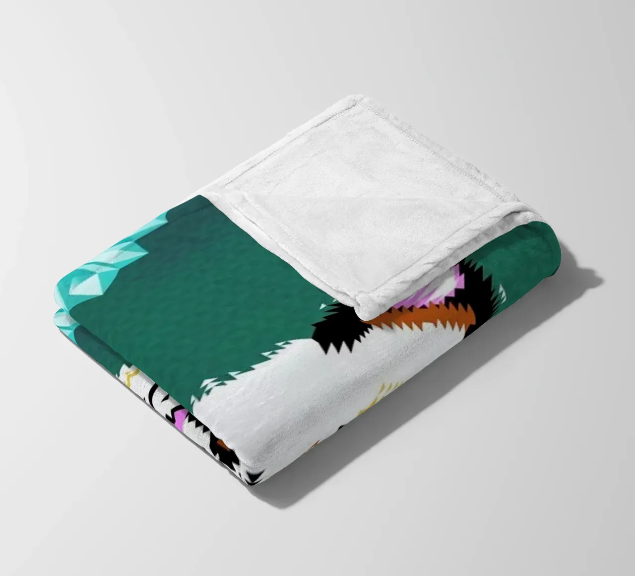 Grumpy Cat fleece blanket by Chobopop