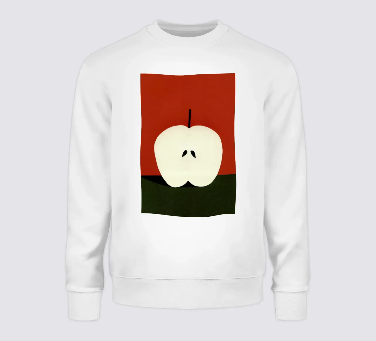 Half Red Apple felpa da Rosi Feist