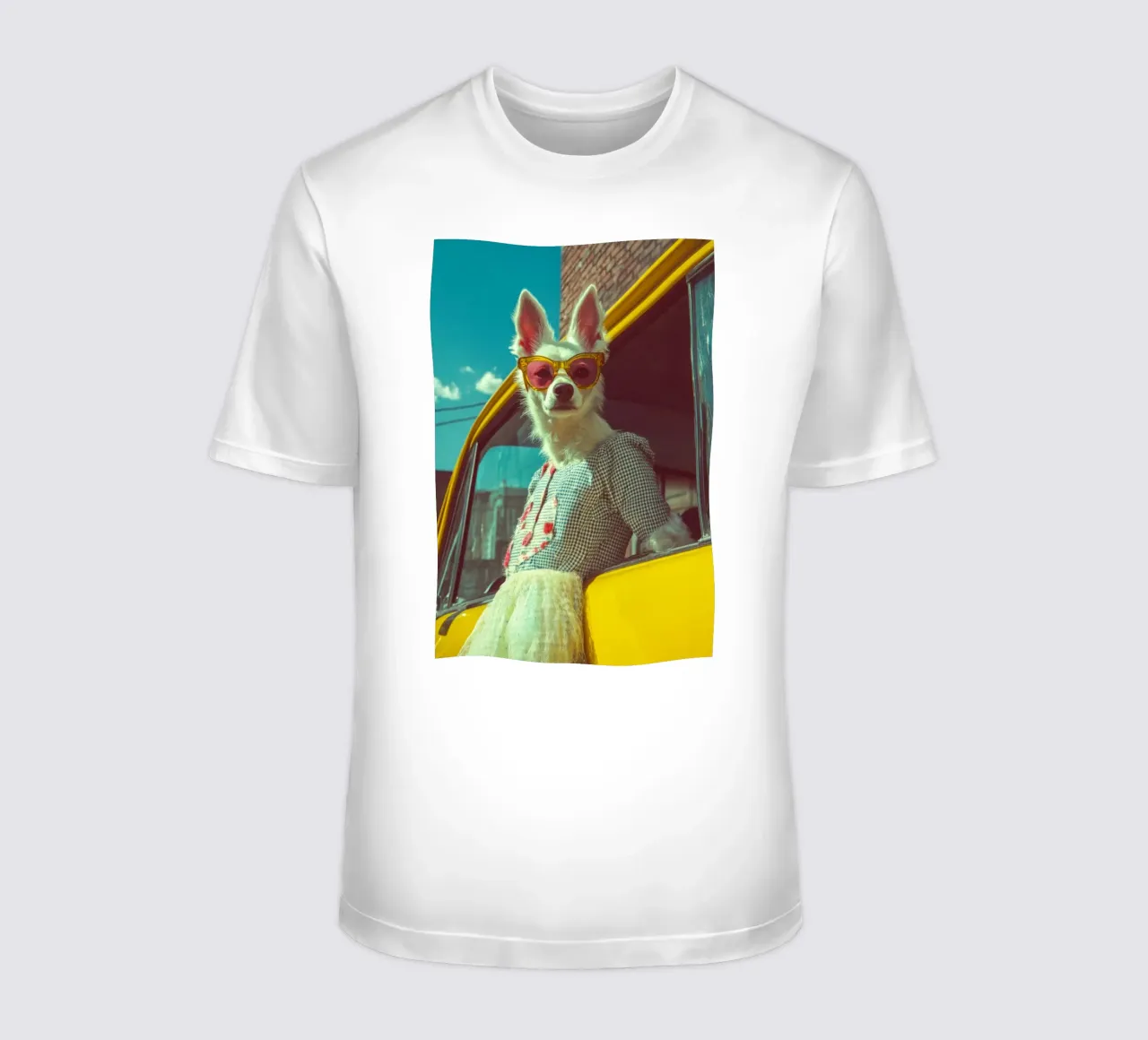 Bianca t-shirt da Affiches Chien Originales – Dogland