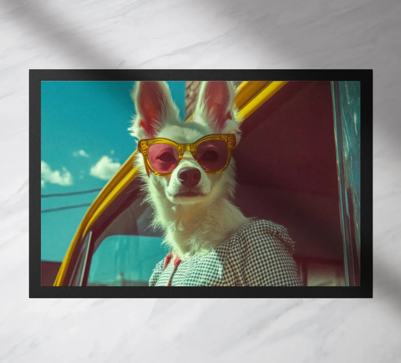 Bianca zerbino da Affiches Chien Originales – Dogland