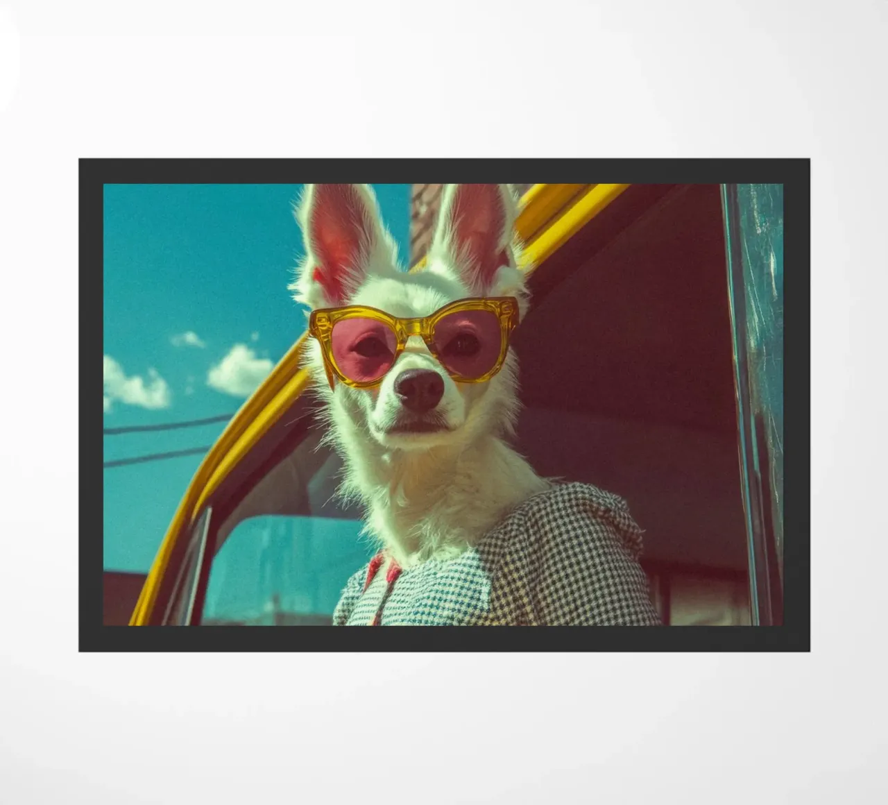 Bianca zerbino da Affiches Chien Originales – Dogland