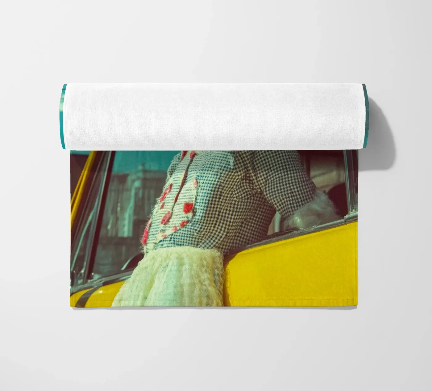 Bianca telo mare da Affiches Chien Originales – Dogland